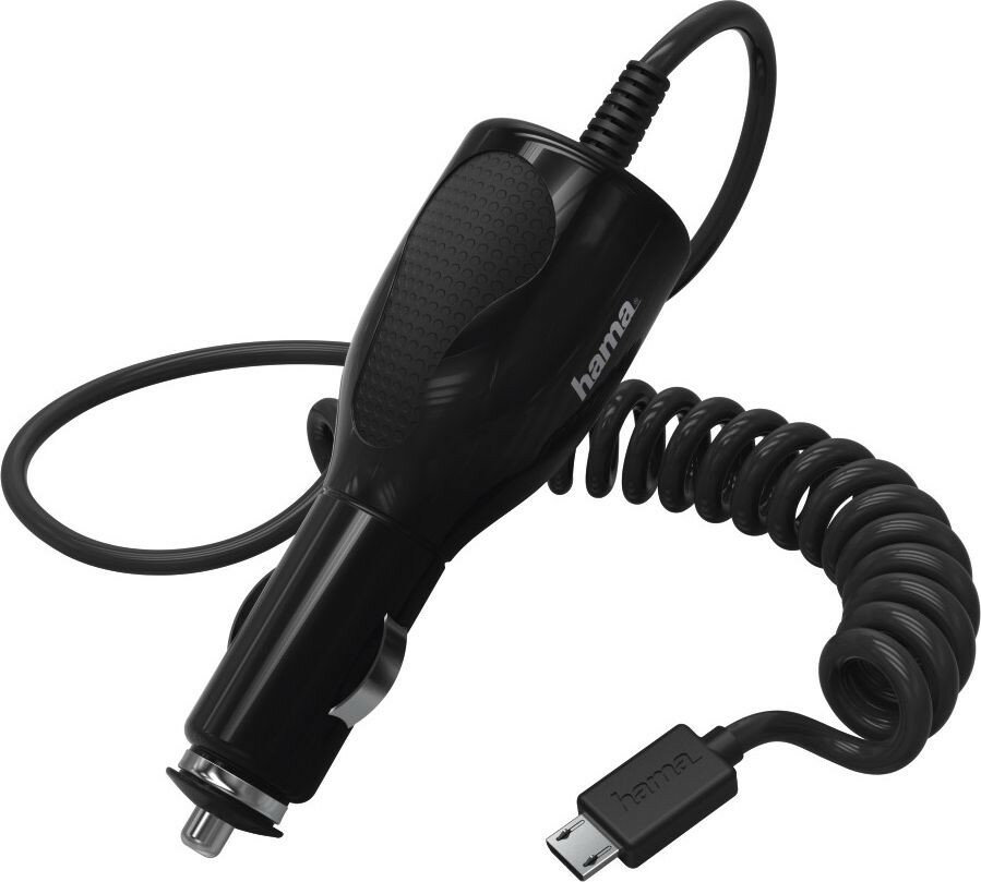 Ładowarka samochodowa HAMA micro USB 12V/1A Czarny