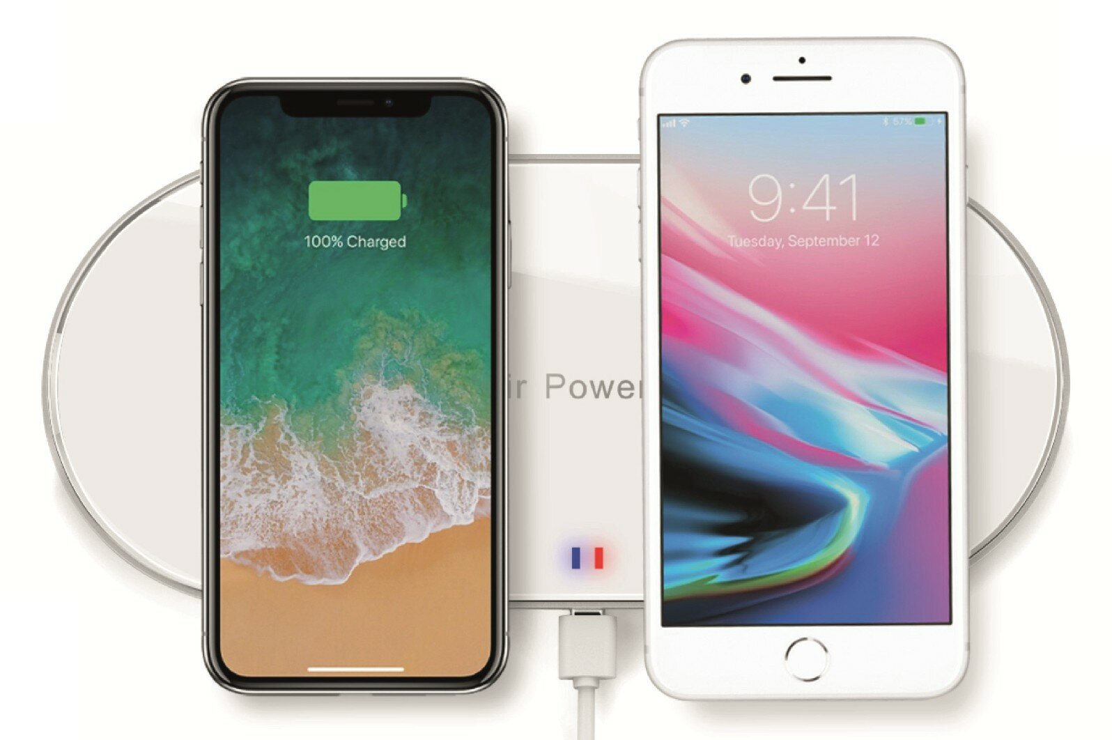 Ładowarka indukcyjna WG Fast Charger Biały