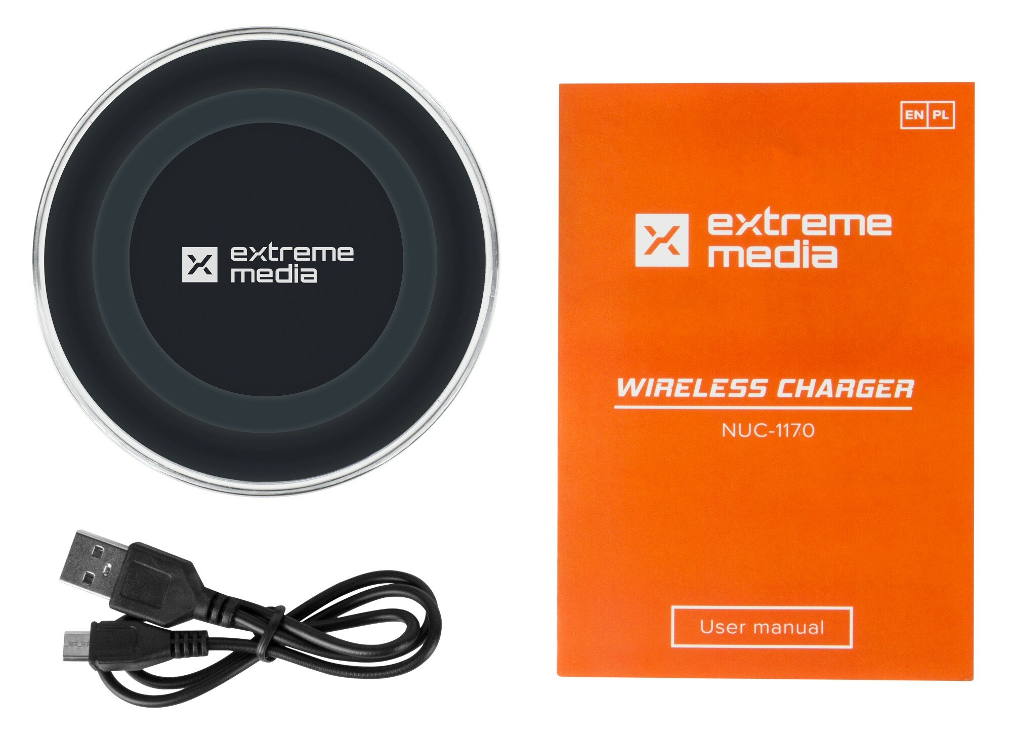 Ładowarka indukcyjna EXTREME MEDIA NUC-1170