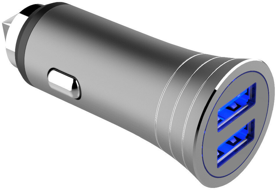 Ładowarka samochodowa WG Plug-In Car Charger 2xUSB/3,1A + kabel USB-USB-TypC