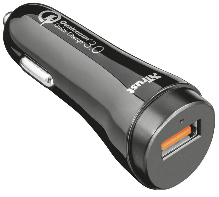 Ładowarka samochodowa TRUST 21819 Ultra Fast USB Car Charger with QC3.0 and auto-detect
