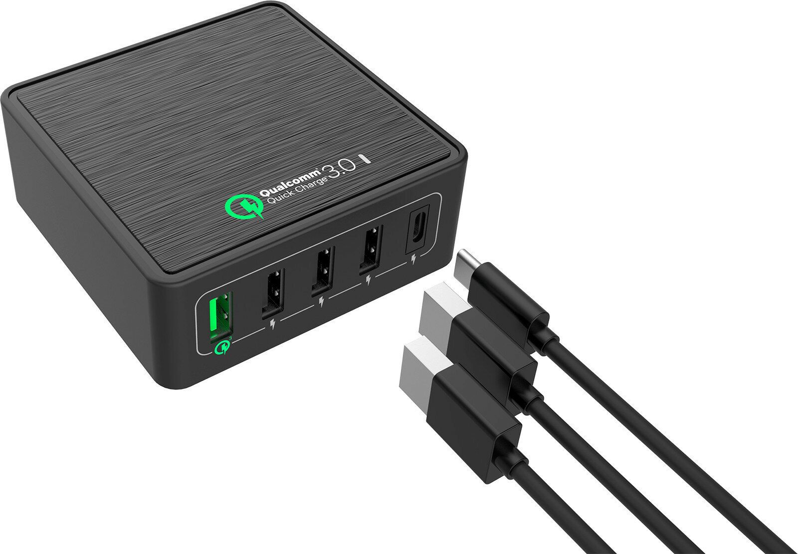 Ładowarka sieciowa WG 5 x USB (QC 3.0+3xUSB SMART IC+USB Typ-C)/3A