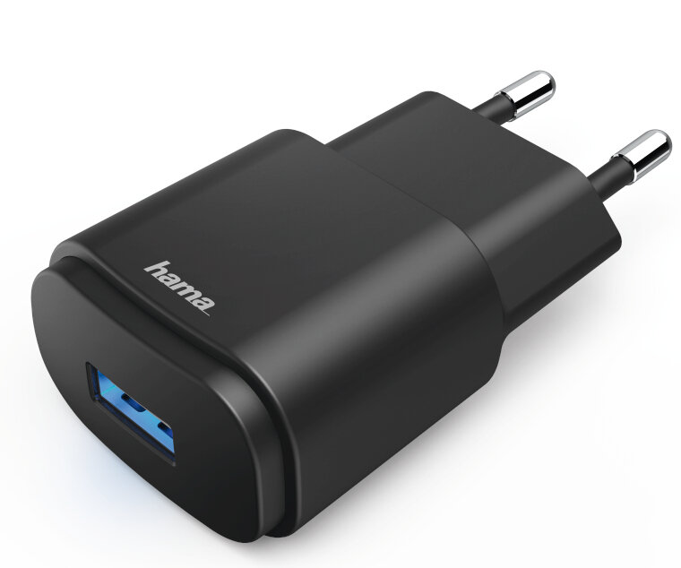 Ładowarka sieciowa HAMA 183260 USB 1,2A Czarny