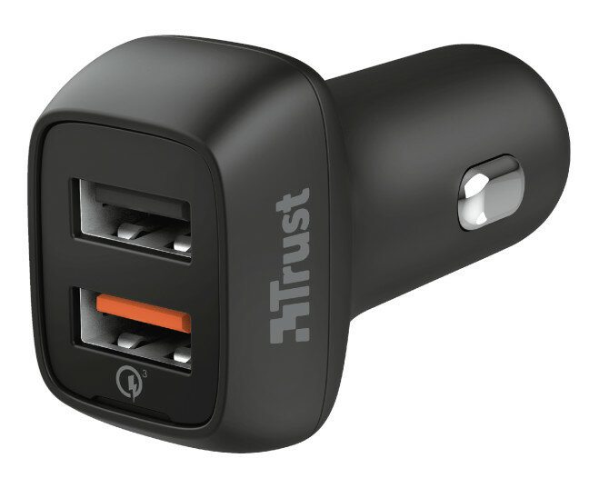 Ładowarka samochodowa TRUST Qmax Ultra-Fast 2xUSB 30W