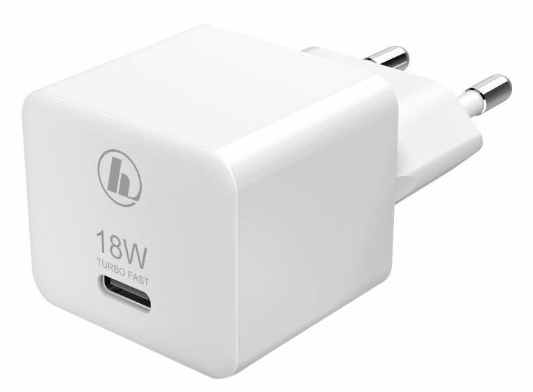 Ładowarka sieciowa HAMA QC/PD USB-C 18W Biały 188350