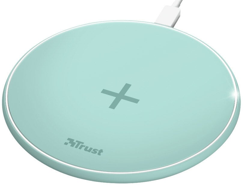 Ładowarka indukcyjna TRUST Qylo Fast Wireless Charging Pad 7.5/10W Miętowy