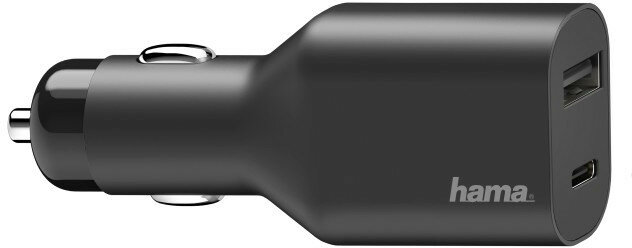 Samochodowy zasilacz do notebooka HAMA USB-C 5 - 20V/70W