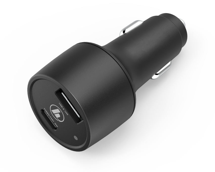 Ładowarka samochodowa HAMA USB-C Power Delivery (PD) / Qualcomm + USB-A 30 W