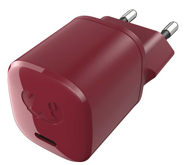 Ładowarka sieciowa FRESH N REBEL Mini Charger USB-C 18W Ruby Red