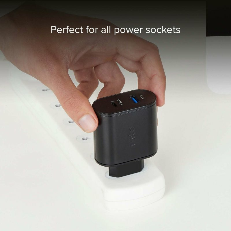 Ładowarka sieciowa SBS Travel charger 1 USB 2.1 A + Type C 3A