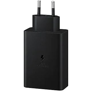 Ładowarka sieciowa SAMSUNG EP-T6530 (2x USB C, 1x USB A) 65W Czarny (bez kabla)