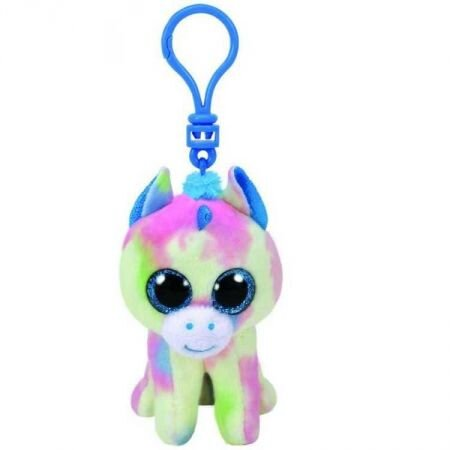 Brelok TY INC Beanie Boos Blitz- Niebieski jednorożec 8.5cm Clip