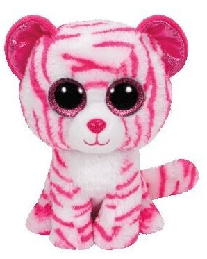 Maskotka TY INC Beanie Boos Asia - różowy tygrys 15 cm 36180