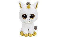 Maskotka TY INC Beanie Boos Pegasus - Biały jednorożec 15cm 36179