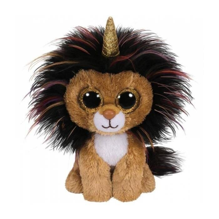 Maskotka TY INC Beanie Boos Ramsey - Brązowy lew jednorożec