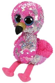 Maskotka TY INC Beanie Boos Pinky Flaming 28cm