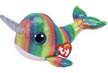 Maskotka TY INC Beanie Boos Nori - Kolorowy Narwal 15cm 36216