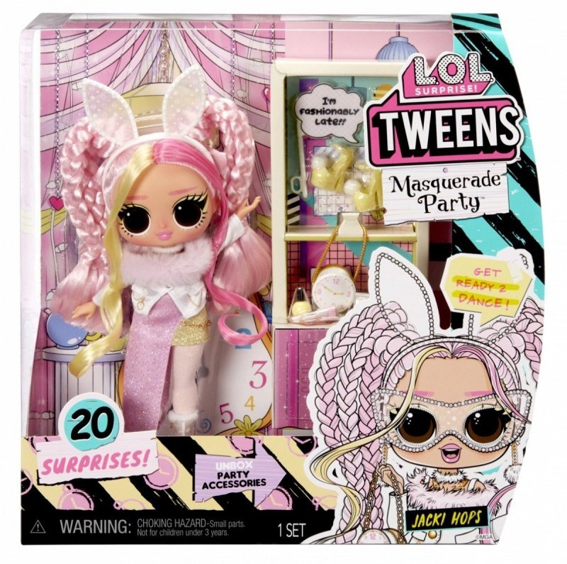 Lalka MGA ENTERTAINMENT LOL Surprise Tweens Masquerade Jacki Hops 584100