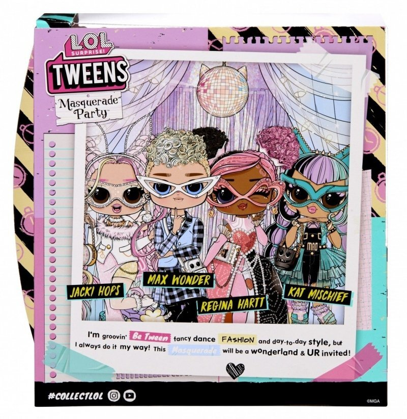 Lalka MGA ENTERTAINMENT LOL Surprise Tweens Masquerade Jacki Hops 584100