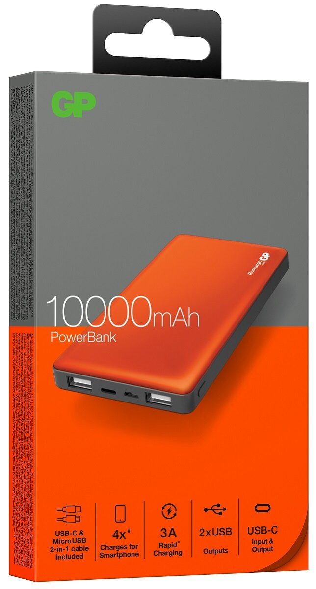 Latarka GP P15 + Powerbank GP MP10