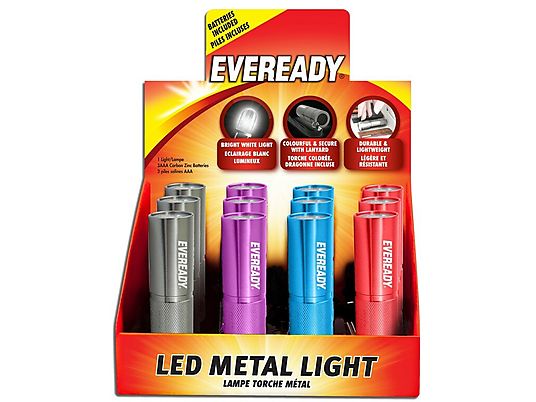 Latarka ENERGIZER Eveready Metal Color