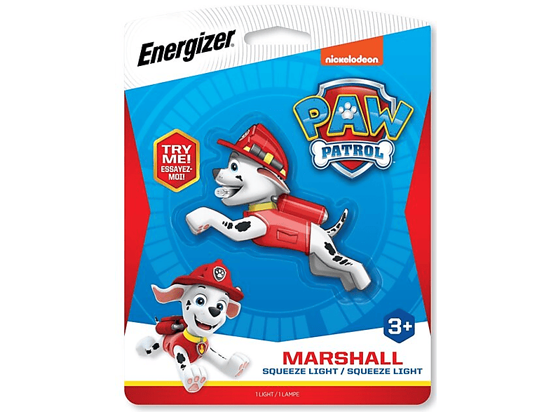 Latarka dla dzieci ENERGIZER Psi Patrol Squeeze Lights