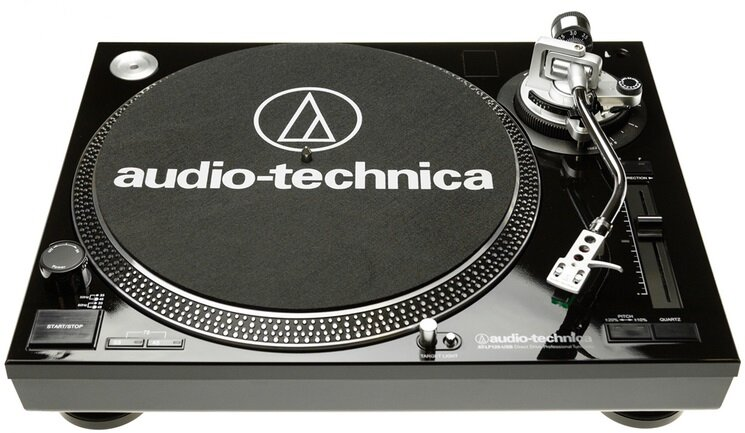 Gramofon AUDIO-TECHNICA AT-LP120-USBHC Czarny