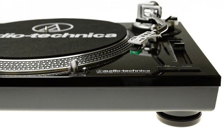 Gramofon AUDIO-TECHNICA AT-LP120-USBHC Czarny