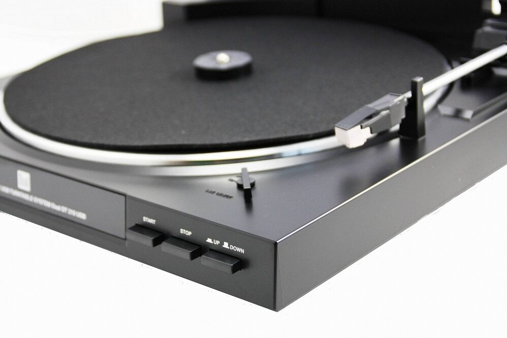 Gramofon DUAL DT 210 USB Czarny