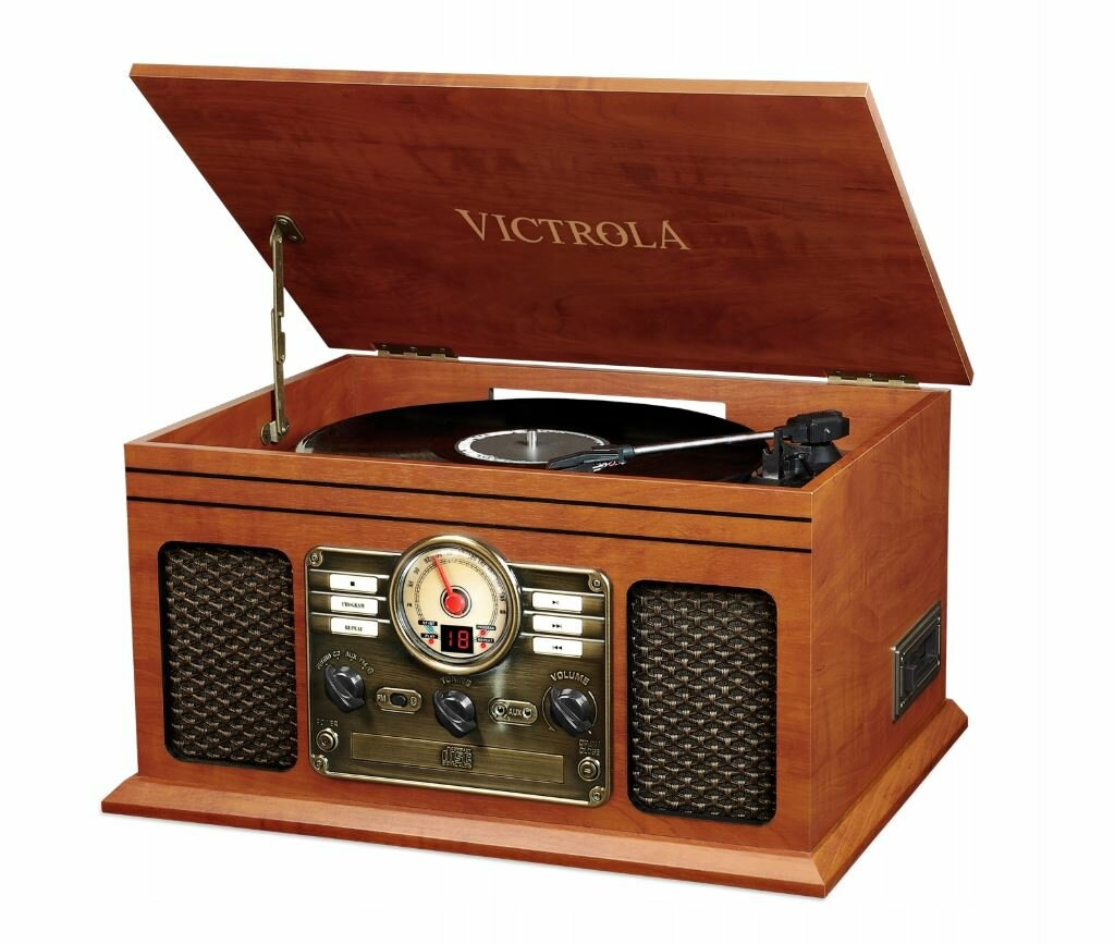 Gramofon VICTROLA VTA-200B Brązowy