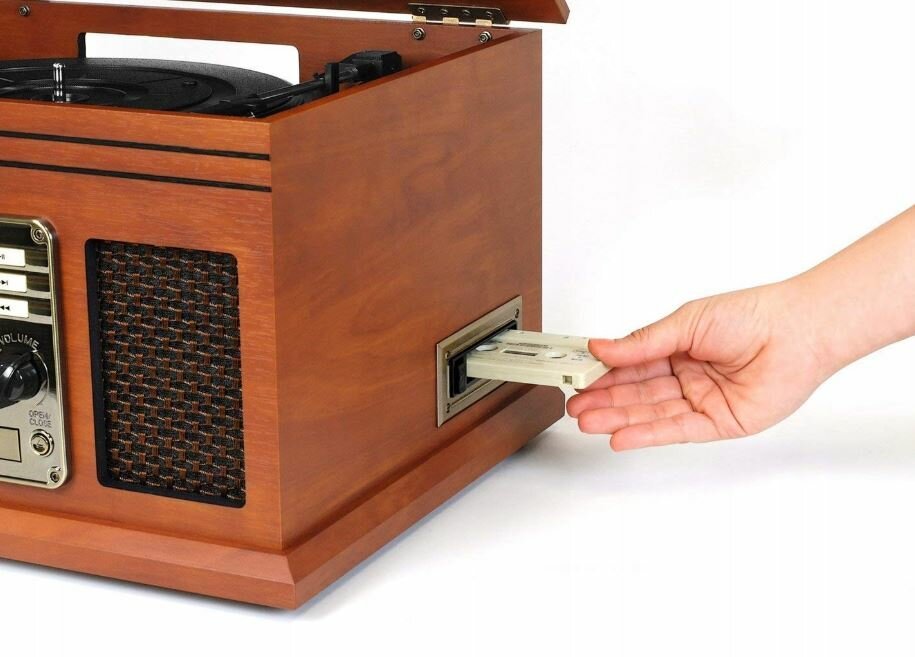 Gramofon VICTROLA VTA-200B Brązowy