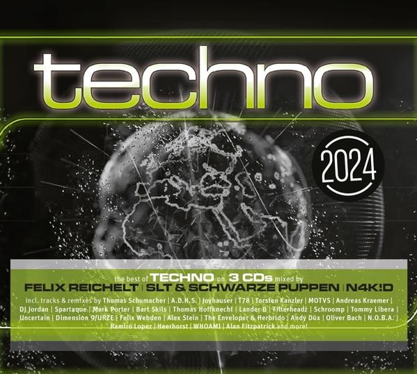 VARIOUS - 2024 Techno (CD) -