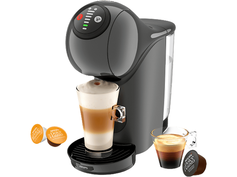 Krups Nescafé Dolce Gusto Koffiezetapparaat, 15 bar druk, meerdere koude of warme dranken, grote afneembare tank, koffiepadmachine, eco-modus, Infinissima wit YY3876FD