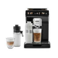 DE LONGHI DE LONGHI ECAM450.55.G Eletta Explore Kaffeevollautomat (Grau, Ja, 19 bar, externer Milchbehälter)