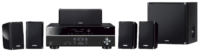 Kino domowe YAMAHA YHT-1840 (HTR-2071 + NS-P20) Czarny