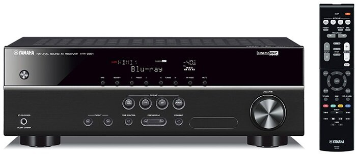 Kino domowe YAMAHA YHT-1840 (HTR-2071 + NS-P20) Czarny