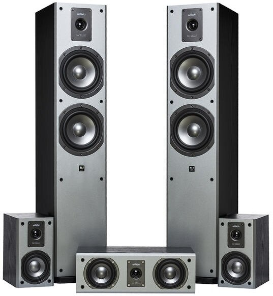 Kino domowe DENON AVR-S650H + Wilson Viper + SUB-9 Czarny