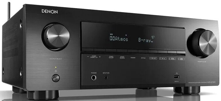 Kino domowe DENON AVR-X2700H + Wilson Raptor 7/1/Vocal Czarny