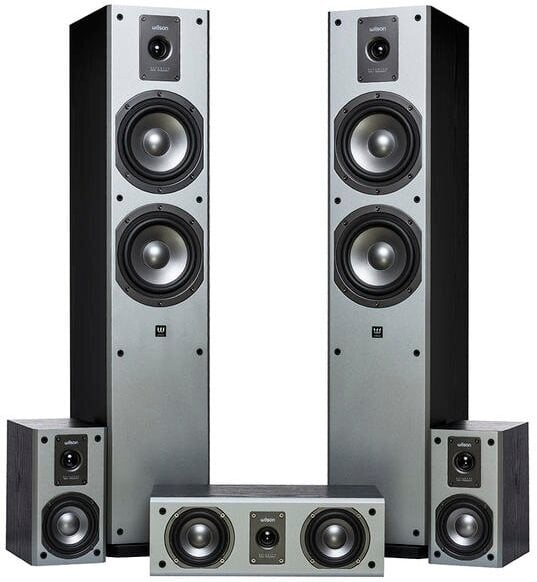 Kino domowe DENON AVR-X1700H + Wilson Viper Czarny