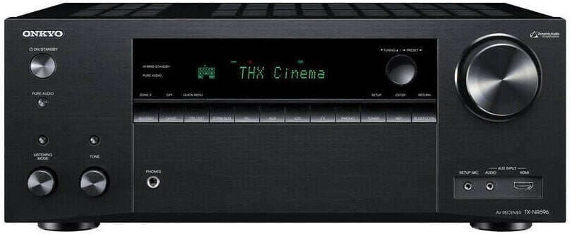 Kino domowe ONKYO TX-NR696 + Klipsch R-820F/R-34C/R-51M Czarny