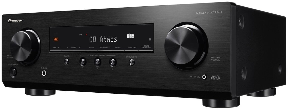 Kino domowe PIONEER VSX-534 Czarny + Taga Harmony TAV-507 Biały