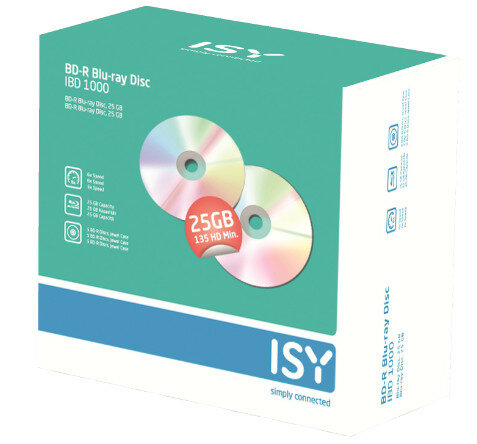 Płyta ISY IBD 1000 BLURAY JEWEL CASE 5szt