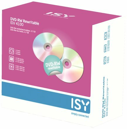Płyta ISY IDV 4100 DVD-RW 5 szt.