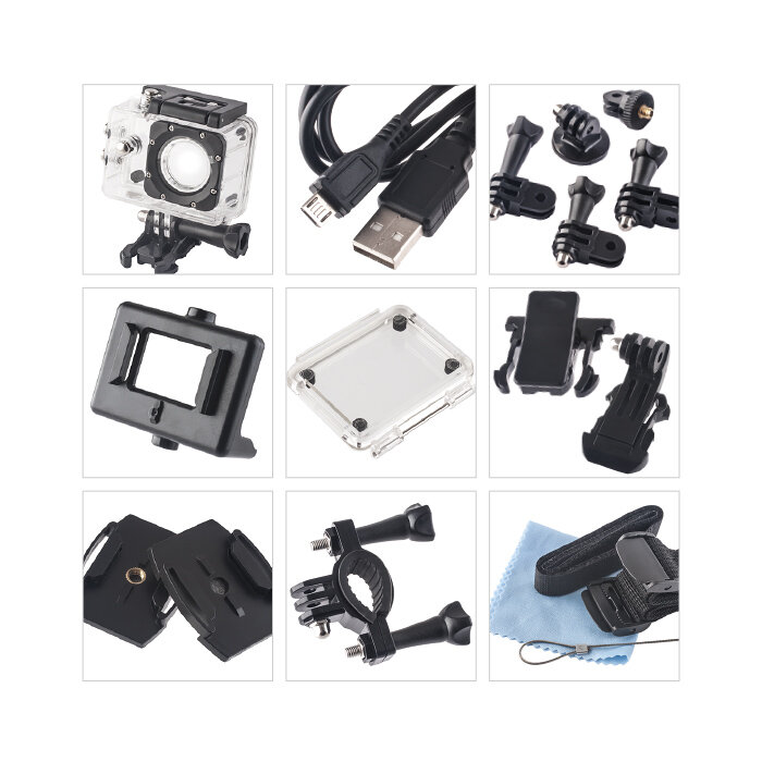 Kamera sportowa FOREVER SC-410 (SC-310) 4K + Pilot Wi-Fi