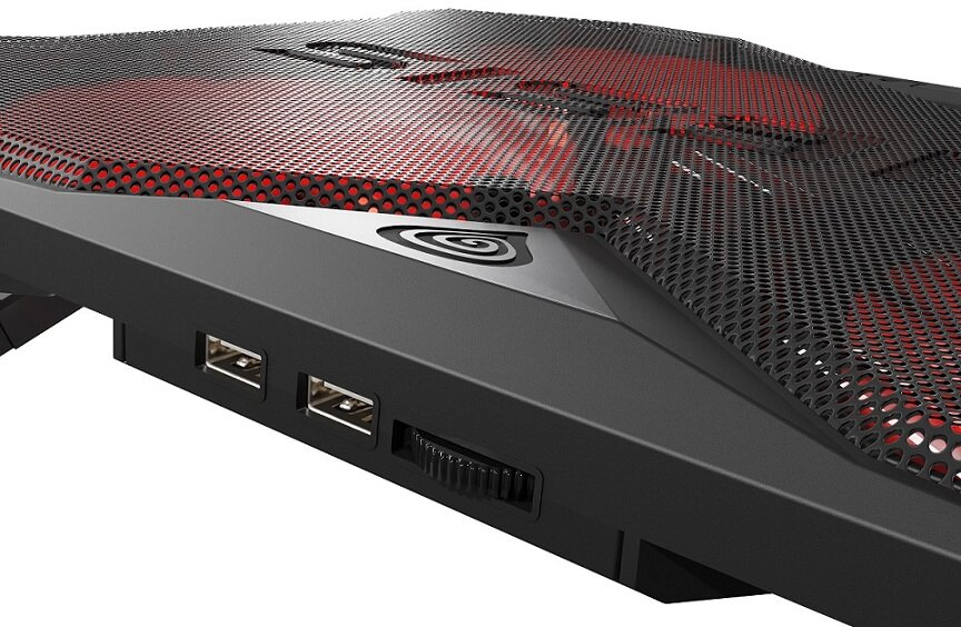 Ciemnoszary garnek z szklaną pokrywką i czarnymi uchwytami, widok z góry.