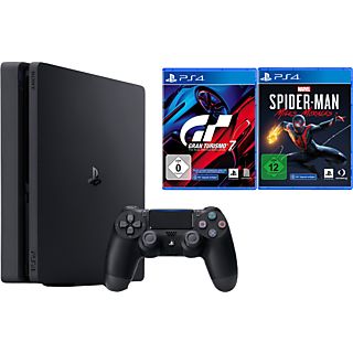 SONY PlayStation 4™ 500GB Black + GT 7 + Marvel's Spider-Man: Miles Morales 