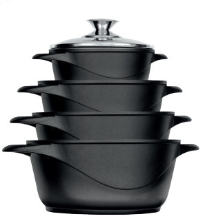 Zestaw garnków SMILE MGK-12