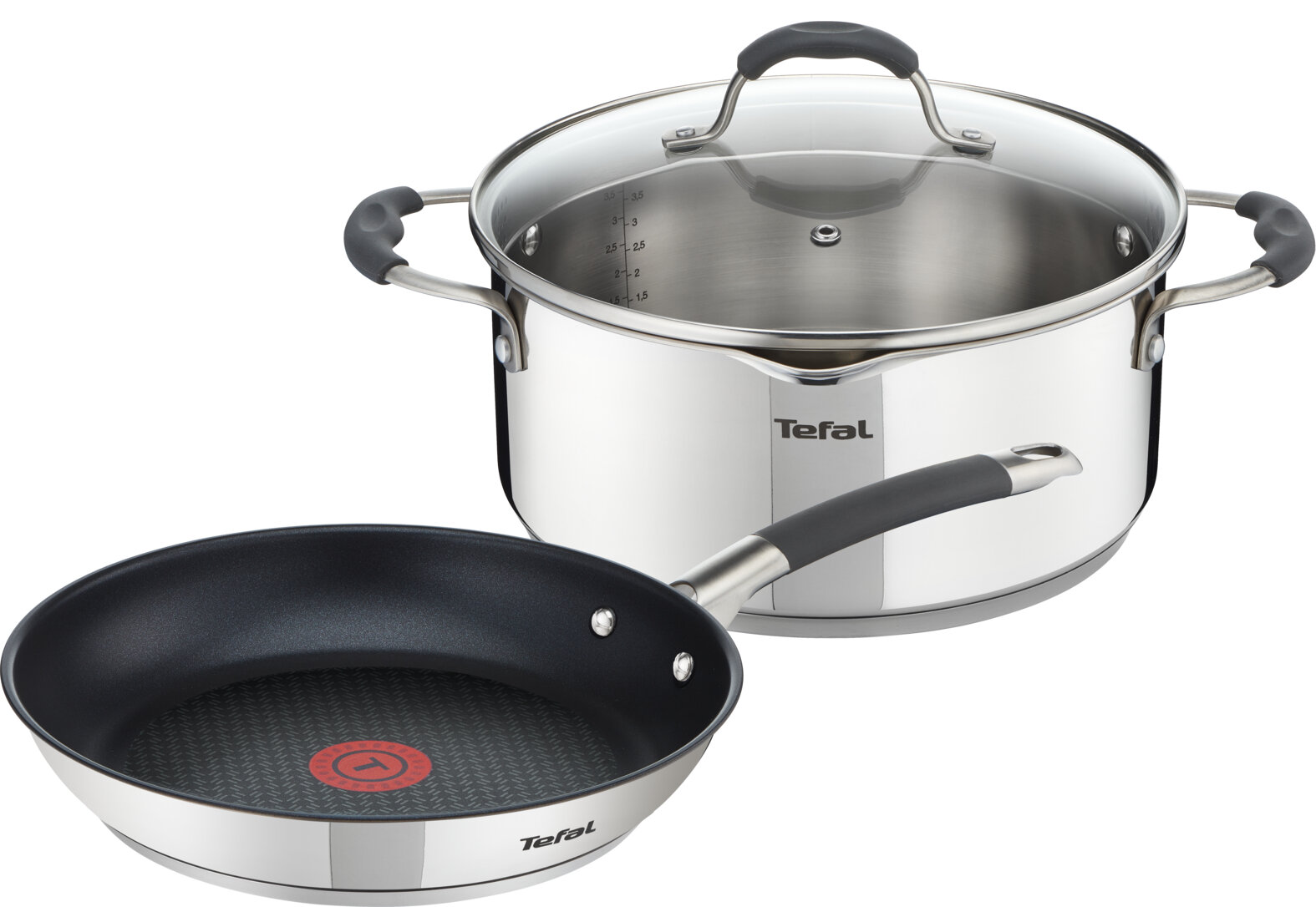 Zestaw garnków TEFAL G701SB74 ILLICO 11-elementów