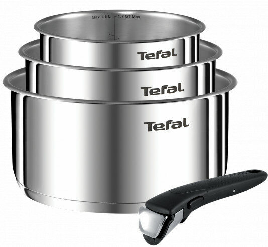Zestaw garnków TEFAL L9254S14 Ingenio Emotion Inox