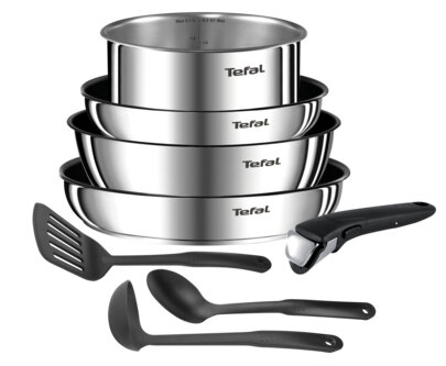 Zestaw garnków TEFAL L948S8 Ingenio Emotion 8 elementów